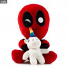 Peluche Marvel - Deadpool avec licorne, deux tailles disponibles