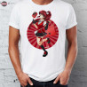 T-shirt homme Derive Figurine - Mev Gardenia version animes et mangas