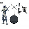 Fortnite - Figurine Ragnarok, Overtaker, Ice King, A.I.M, Wild Card Black ou Red