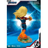 Marvel, Avengers Endgame - Captain Marvel, Iron Man MK50 or Captain America figure, Mini Egg Attack