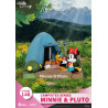 Disney - Figurine Minnie & Pluto, D-Stage Campsite Series