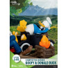 Disney - Goofy & Donald Duck figure, D-Stage Campsite Series