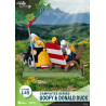 Disney - Goofy & Donald Duck figure, D-Stage Campsite Series