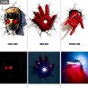 Marvel 3D lamp - Spider-Man, Iron Man or Star-Lord