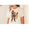 T-shirt femme Derive Figurine - Mev Gardenia version films et séries