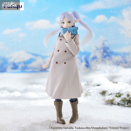 Figurine Frieren PVC 22,5 Cm - Statue Anime Déco Bureau - Cadeau Fan Collection - Modèle Original