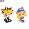 Yu-Gi-Oh! Duel Monsters - Pack figures Dark Magician Girl & Yami Yugi, Look Up (With Gift)