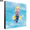 Tableau Marvel au choix - Captain Marvel, Hulk, Daredevil ou Venom by Skottie Young