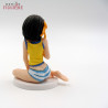La Mélancolie de Haruhi Suzumiya - Figurine de Haruhi Suzumiya assise HG (seconde main)