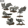 Monster Hunter - Pack 6 figures Figure Builder Standard Model Plus Stone Vol.1