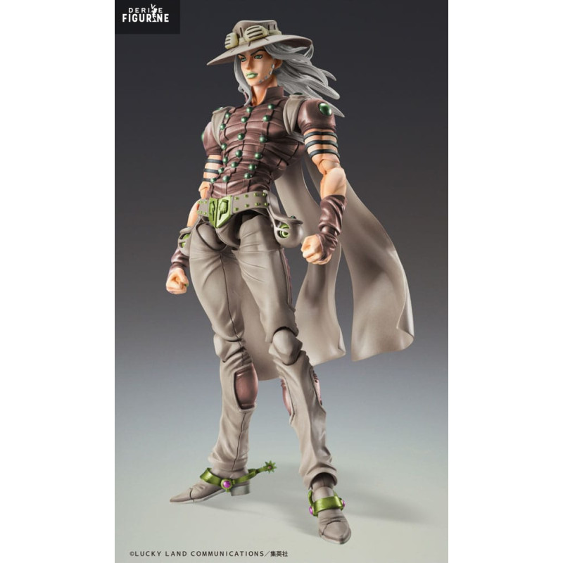 JoJo's Bizarre Adventure, Part7 Steel Ball Run - Figurine Gyro Zeppeli Third, Super Action Chozokado