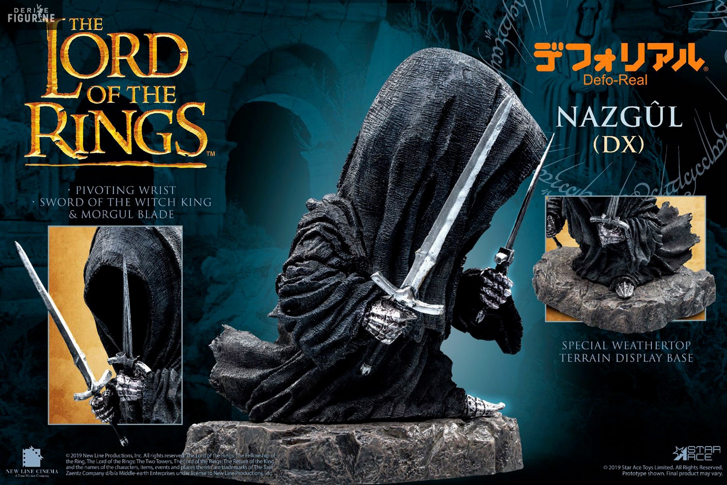 Figurines Nazgûl Zombicide Black Plague - Neuf Dans Boîte - Seigneur Des Anneaux