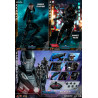 Marvel Avengers: Endgame - Figurine au choix, Hawkeye classique ou deluxe ou War Machine, Movie Masterpiece