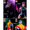 Marvel Comics - Figurine au choix, Black Cat, Psylocke ou Colossus, Art Scale