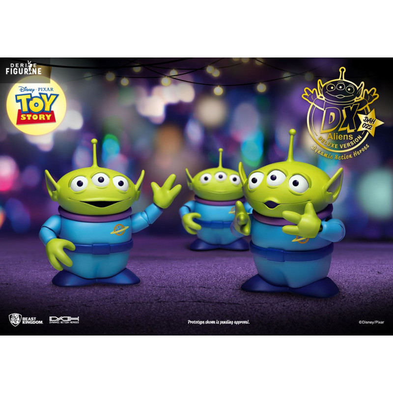 Disney/Pixar, Toy Story - Pack 3 figures Aliens Deluxe, Dynamic Action Heroes