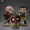 Marvel, Deadpool & Wolverine - Figurine Wolverine Unmasked, Mini Co