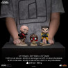 Marvel, Deadpool & Wolverine - Pack figures Deadpool & Wolverine Unmasked, Mini Co
