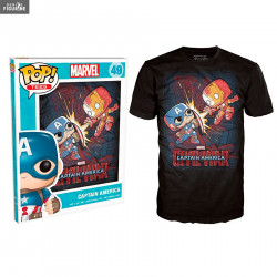 T-shirt homme Marvel, Civil...