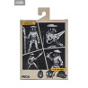 Les Tortues Ninja - Figurine Elite Foot Ninja Guard, Black & White