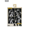 Teenage Mutant Ninja Turtles - Foot Assassin figure, Black & White