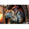 World of Warcraft Hearthstone - Varian Wrynn figure, 3D Art Frame