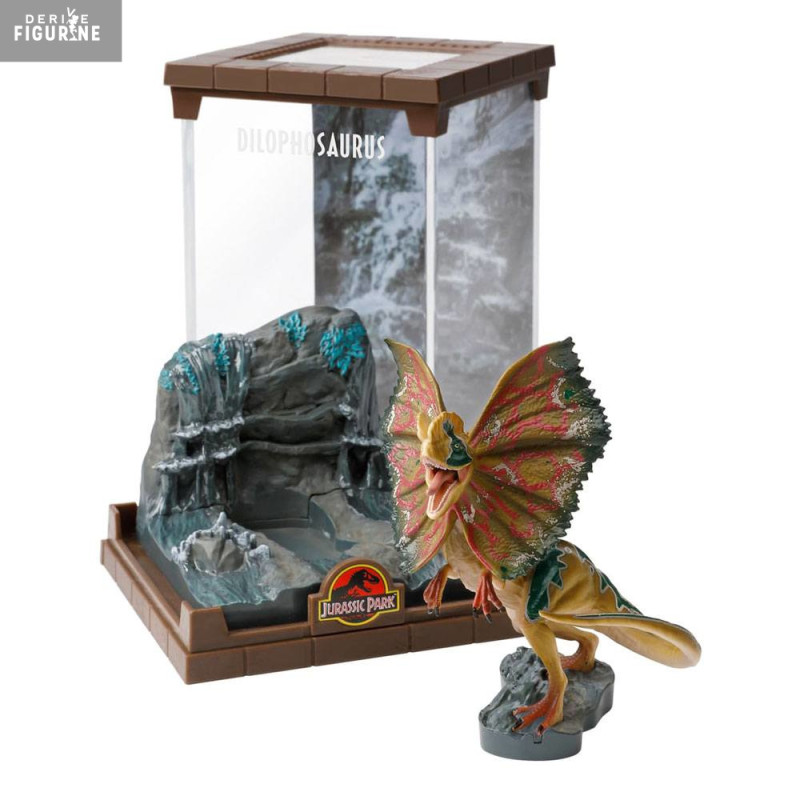 Jurassic Park - Figurine Dilophosaurus, Creature Diorama