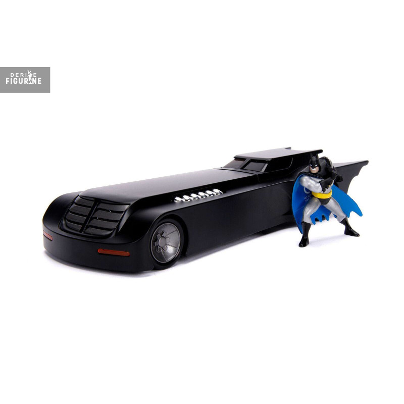 DC Comics, Batman Animated Series - Pack figurines Batman & Batmobile