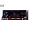 DC Comics, Batman Animated Series - Pack figurines Batman & Batmobile