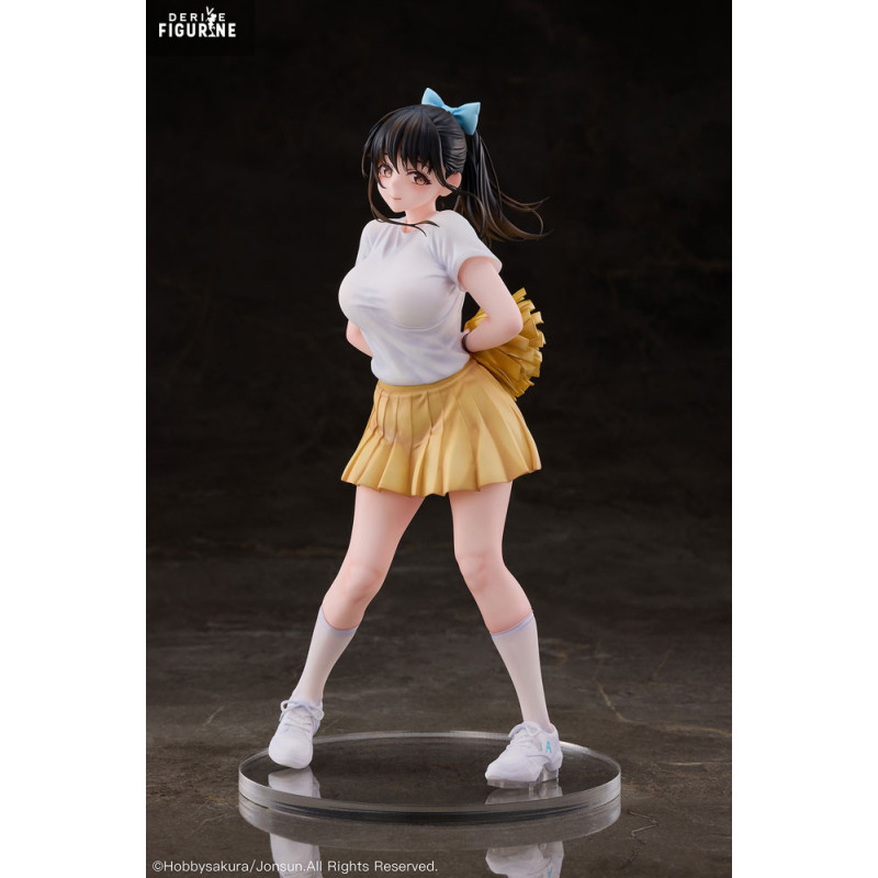 Original Illustration - Cheerleader Aya figure, Illustration by Jonson