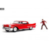 Freddy, Les griffes de la nuit - Pack 1958 Cadillac + figurine Freddy, Hollywood Rides