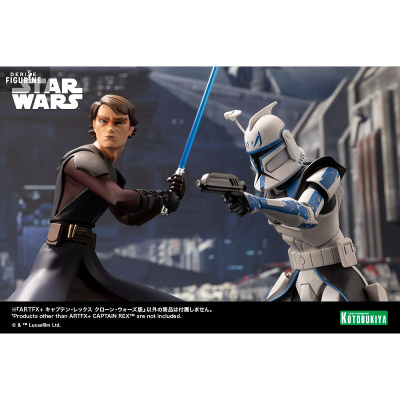 Captain Rex figure, ARTFX - Star Wars The Clone Wars - Kotobukiya