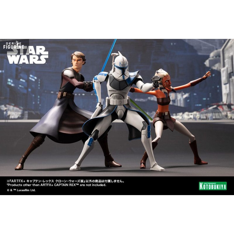 Captain Rex figure, ARTFX - Star Wars The Clone Wars - Kotobukiya