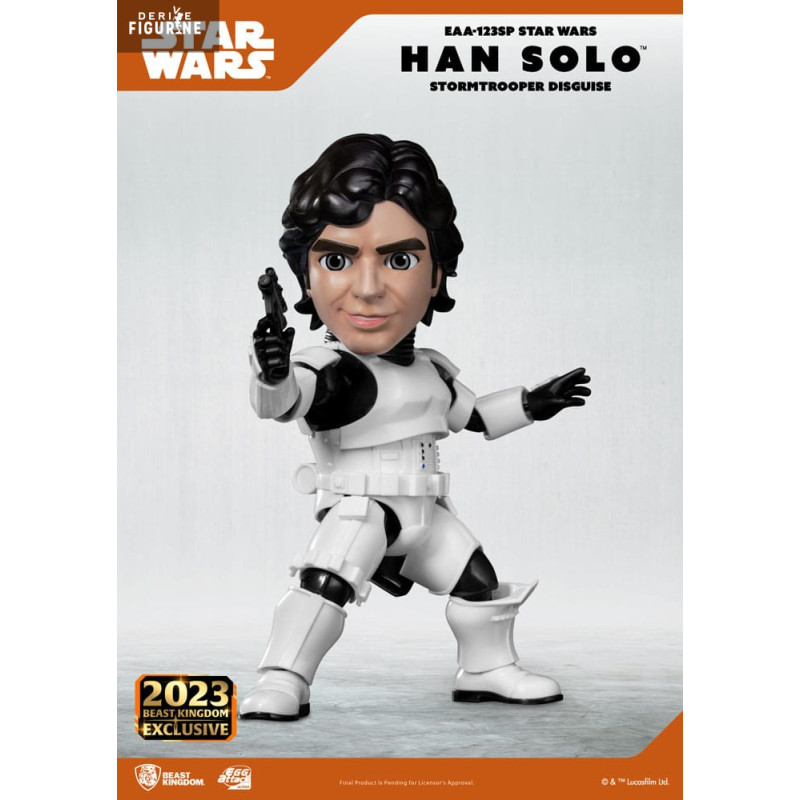 Star Wars - Han Solo figure Stormtrooper Disguise, Egg Attack