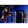 Marvel figure, Iron Man Mark IV + Hall of Armor, S.H.Figuarts