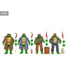 PRE ORDER - Teenage Mutant Ninja Turtles - Pack 4 figures Gangster Turtles