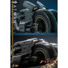 DC Comics, The Flash - Pack figurines Batman & Batcycle, Movie Masterpiece