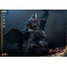 DC Comics, The Flash - Pack figurines Batman & Batcycle, Movie Masterpiece