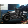 DC Comics, The Flash - Pack figurines Batman & Batcycle, Movie Masterpiece