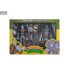 Teenage Mutant Ninja Turtles Saturday Morning Adventures - Pack 2 figures Creepy Eddie & Shibano-Sama