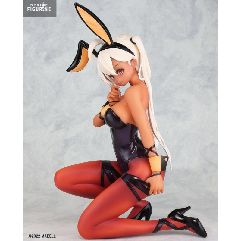 Original Character - Figurine Neala Black Rabbit, Illustration by MaJO
