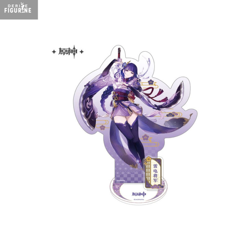 PRE ORDER - Genshin Impact - Raiden Shogun acrylic figure, Inazuma Theme Series Character