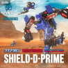 PRE ORDER - Transformers x Zoids - Shield-D-Prime figure, Plastic Model Kit