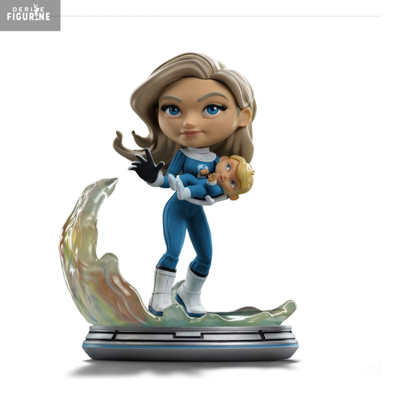 PRE ORDER - Marvel, Fantastic Four - Invisible Woman and Franklin figure, Mini Co