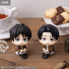 PRE ORDER - Attack on Titan - Pack figures Eren Jaeger & Levi, Look Up (with gift)