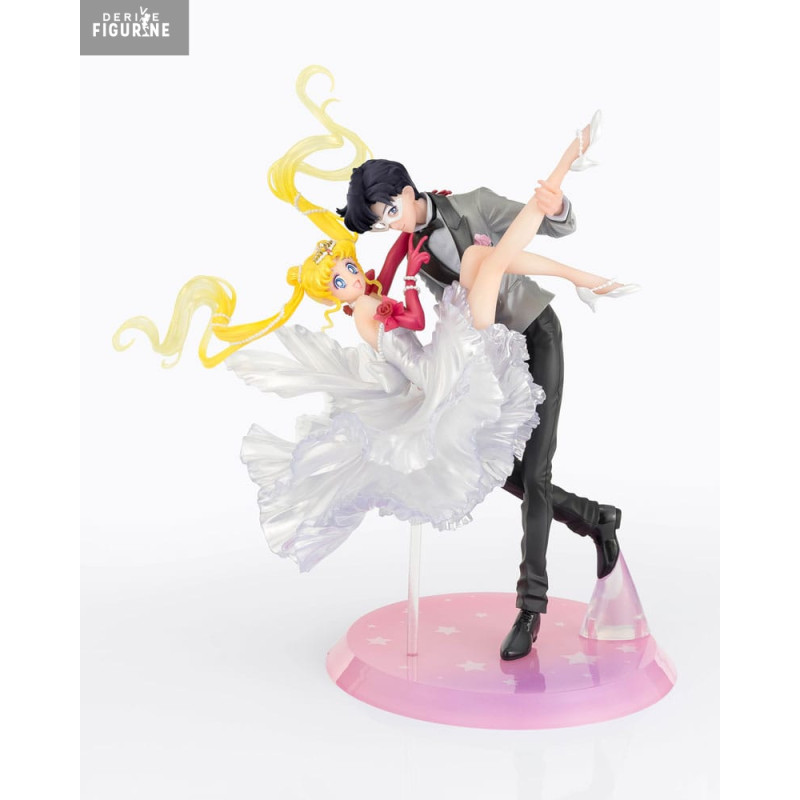 PRÉCOMMANDE - Sailor Moon - Figurine Usagi & Tuxedo Mask Moonlight Glow Edition, FiguartsZERO Chouette