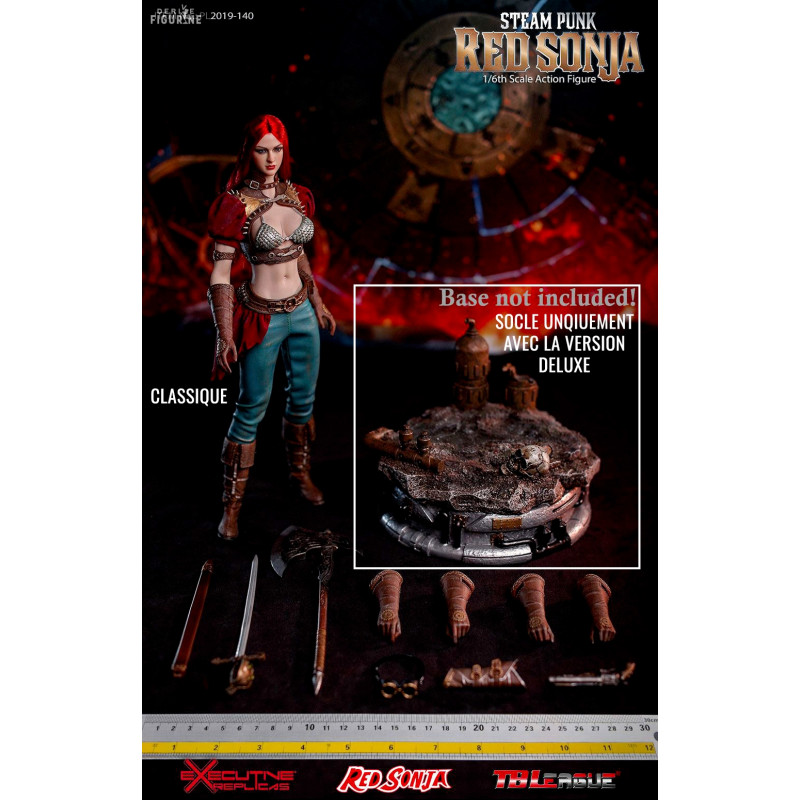 Steampunk Red Sonja figure...