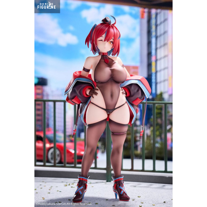PRE ORDER - Original Illustration - Rainbow Red Apple figure Illustrated by StarCat