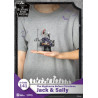 Disney, L'étrange Noël de Mr. Jack - Figurine Jack & Sally, D-Stage