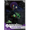 Disney, L'étrange Noël de Mr. Jack - Figurine Jack & Sally, D-Stage