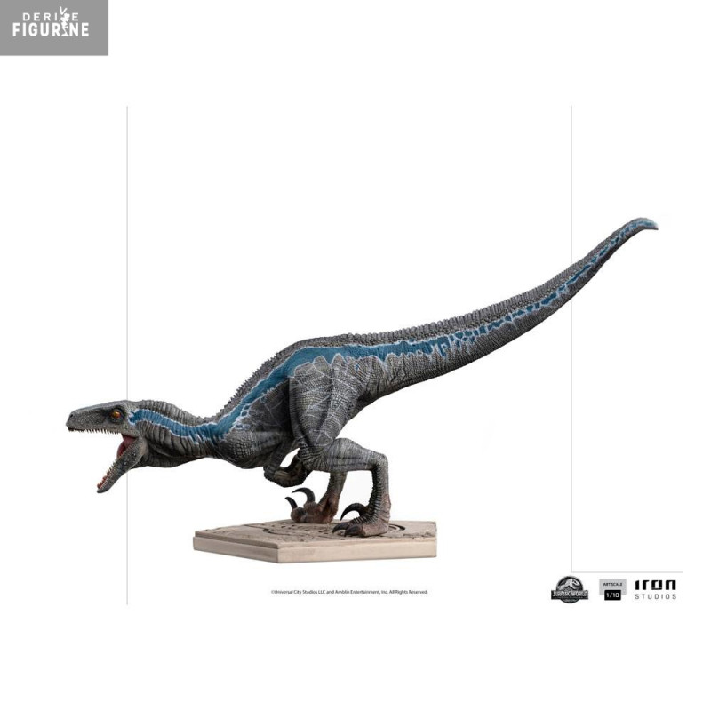 PRÉCOMMANDE - Jurassic World: Fallen Kingdom - Figurine Blue, Art Scale